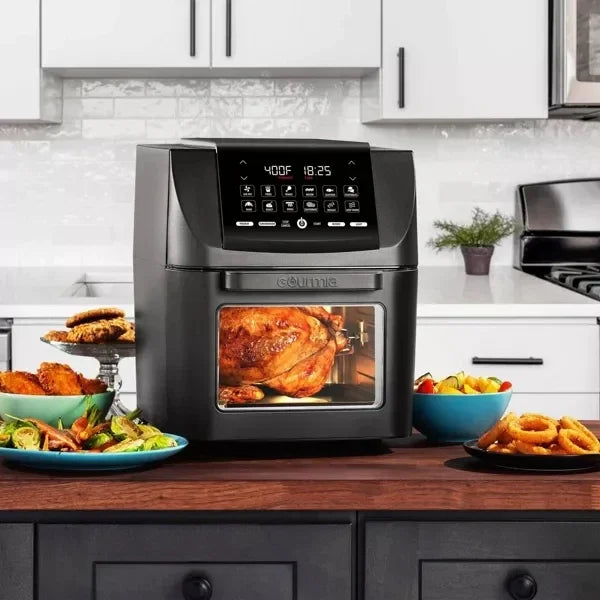 Gourmia 14qt All-in-One Digital Air Fryer, Oven, Rotisserie & Dehydrator